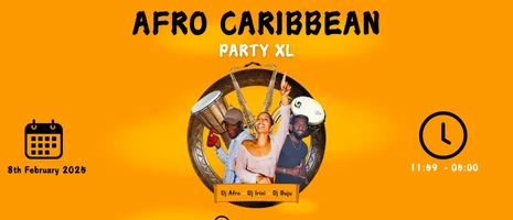 AFRO CARIBBEAN Party XL event card image