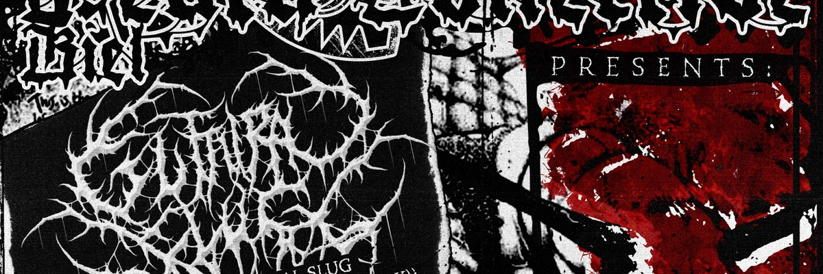 DEATH COLLECTIVE proudly presents: GUTTURAL SLUG + GOREPUTATION + POST NATAL ABORTION + FROTHING event-page image